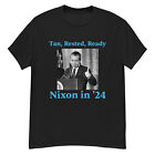NIXON IN '24, 2024 Presidential Campaign T-Shirt, Unisex, L-2XL, USA, GOP, DEM