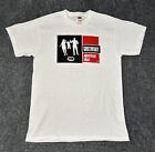 Vintage Green Day T-Shirt American Idiot Tour 2004 Mens Medium White Concert Tee