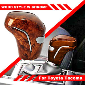 Wood Gear Stick Shift Knob Stick Lever For Toyota Tacoma Landcruiser Highlander (For: Toyota)