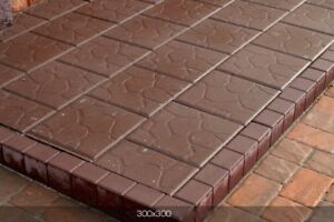 4 pcs Plastic MOLDS for Concrete Garden Stepping Stone Path Patio MOULDS CEMENT