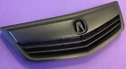 Fits  New Acura TSX 2011-2014 Front Upper Grille Grill With Molding All Black  (For: 2011 Acura TSX Base 2.4L)