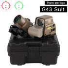 558 Holographic sight Red Green Dot G43 3X Magnifier With Side QD Mount copy TAN