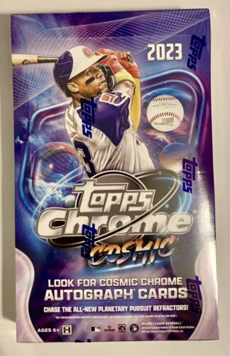 New Listing2023 Topps Chrome Cosmic Baseball Hobby Box Factory Sealed