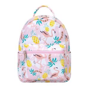 Cute 10 inch mini pack bag backpack for grils children and adult Flamingos