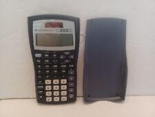 TEXAS INSTRUMENTS Ti-30X IIS CALCULATOR TESTED & WORKING USED GRAY SEE PHOTOS