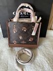 NWT Coach Dempsey Tote 22 In Signature Canvas With Hedgehog Print CC769