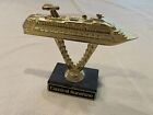 Carnival Sunshine - Trophy - Ship on a Stick - Prize Model gold plastic model