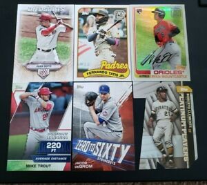 2021 Topps Series 2 INSERTS with Hall of Famers You Pick Trout Judge Acuna