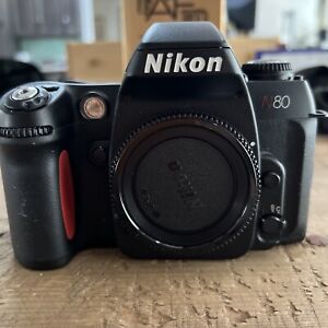 New ListingNikon N80 AF SLR Film Camera Body Only 35mm Black