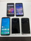 Lot Of 5 | LG Brand K30-X410MK 32GB (Unlocked) / Stylo4 / G5 For PARTS A5