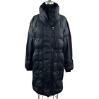 Adidas by Stella McCartney Black Long Puffer Jacket Padded Midi Winter Coat S