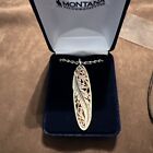 Montana Silversmiths Necklace Womens Feather 20