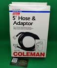 Coleman Propane Fuel 5 Foot Hose and Adapter Accessory Vintage 1990 5470-7931