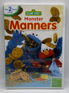 Sesame Street Monster Manners a Family and Educational Video on DVD New