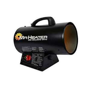 MR. HEATER 30-60,000 BTU Propane MHQ60FAV LP Forced Air Heater F271370