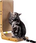 L Shape Cat Scratcher, 26.8 Inch Cat Scratchers for Indoor Cats