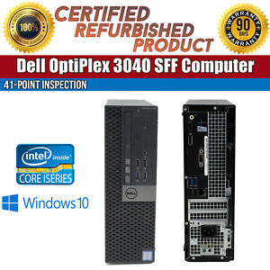 Dell OptiPlex 3040 SFF Intel i5 8GB RAM 120GB SSD HDMI DisplayPort Win10 Desktop