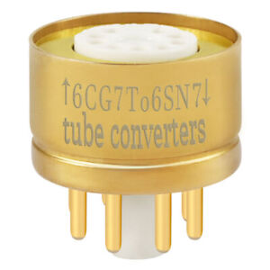 Vacuum Tube Adapter Converter 6CG7 to 6SN7 6SL7 CV181 6N8P 6H8C ECC33 ECC32 AMP