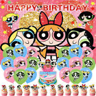 Powerpuff Girls Party Supplies Birthday Decoration  Balloons Cake Topper Banner