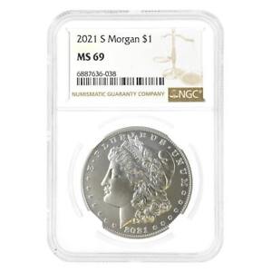 2021-S Morgan Silver Dollar Centennial NGC MS 69
