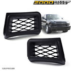 Fit For 03-07 Chevrolet Silverado 1500 Black Bumper Air Duct Grille Insert Cover