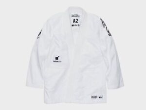 New ListingBJJ Gi Shoyoroll RVCA Batch 31 Uniform UND 450 GSM White Jiu Jitsu kimono Suit