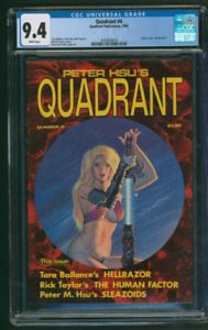 Quadrant #4 CGC 9.4 Peter Hsu Comic Quadrant Publications 1985