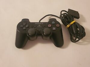 Sony PlayStation 2 PS2 Controller OEM DualShock 2 Black SCPH-10010