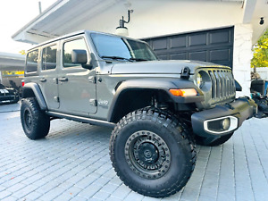 2020 Jeep Wrangler UNLIMITED SPORT 4X4 MANUAL, LIFTED NO RESERVE!