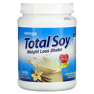 Naturade Total Soy Weight Loss Shake Vanilla 19 1 oz 540 g Egg-Free,