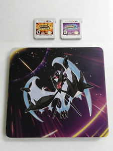 Pokemon Steelbook Ultra Moon + Ultra Sun Nintendo 3DS authentic lot of 2