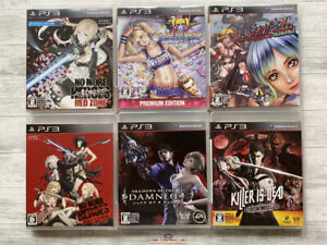 PS3 No More Heroes Lollipop Killer Is Dead Shadows of the Damned Onechanbara set