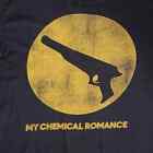 My Chemical Romance VINTAGE Yellow Raygun SLIM FIT Extra Large USED emo rock