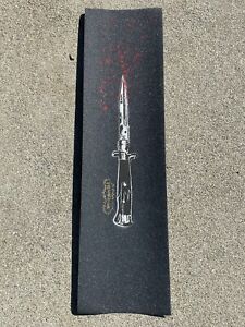 Mob Skateboard Graphic Grip Tape Switchblade Bloody Punk Rock Horror