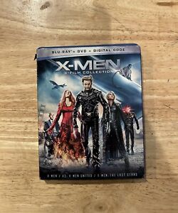 X-Men 3-Film Collection (Blu-ray + DVD + Digital, 2021) Brand New Sealed