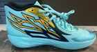 Puma Men’s LaMelo Ball MB .02 Honeycomb Aqua Black Basketball Shoes Size 13