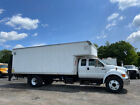 2015 Ford F-650 XL Used 22' Box Truck Dry Van Cargo Moving Cummins Diesel Auto