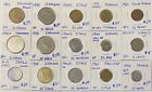 Foreign World Coins-Lot of 15Coins-(11) XF or Better, 1912P V Nickel, (1) Silver