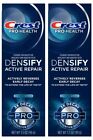 2 Crest Pro-Health Densify Active Repair Intensive Clean Toothpaste 3.5oz 08/24+