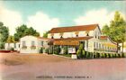 New ListingLuke's Lodge, Stafford Road, TIVERTON, Rhode Island Linen Advertising Postcard