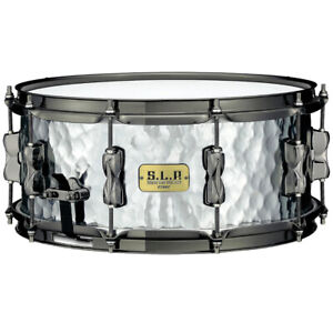 TAMA S.L.P. Expressive Hammered Steel Snare Drum, 14