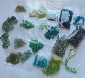 New ListingCzech Mixed All Glass Loose Bead Lot Jewelry Making Supplies 20 Bags Crafts