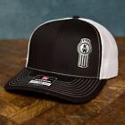 NEW - Kenworth Richardson 112 Black/White Trucker Cap Hat Snapback Embroidered