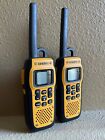 2x Uniden GMR2872-2CK Two-Way Submersible long range Radios (no base)  as is