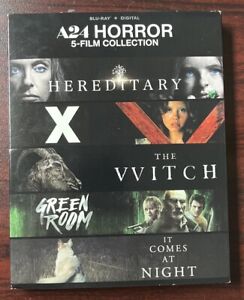 A24 Horror 5-Film Collection (BluRay, Digital) Green room, Hereditary, The Witch