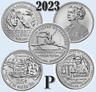 💰 2023 P American Women Quarters - Full Set 2023 of 5 coins - UNC - US Mint