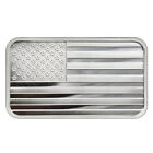 5 Troy oz American Flag .999 Fine Silver Bar Sealed