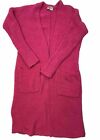SHOW ME YOUR MUMU Hot Pink Fuzzy Cardigan Duster Oversized Excellent! READ