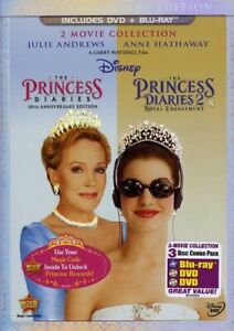The Princess Diaries: Two-Movie Collection [Three-Disc Combo Blu