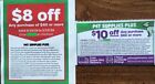2 Pet Supplies Plus Coupons  Exp. 05/22/2024 and 7/15/2024